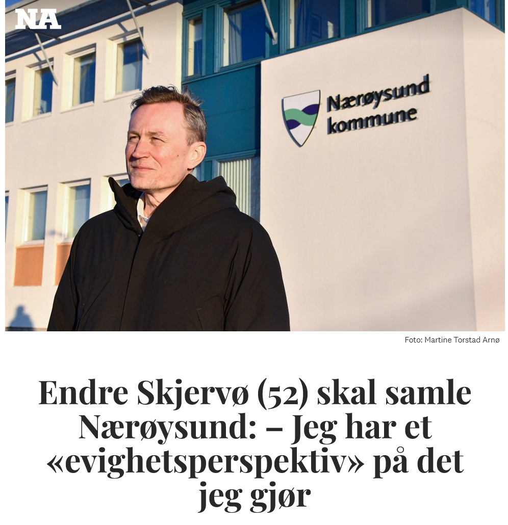 Frokostmøte: Møt den nye kommunedirektøren i Nærøysund kommune 